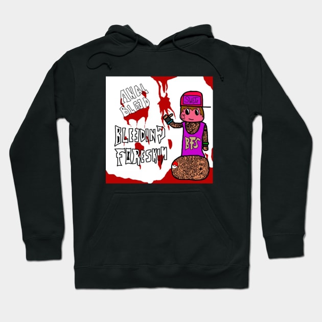 Anal Bleed Hoodie by MangaTuesday